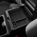 Toyota 4Runner 2025 Center Console Armrest Storage Box Car Tray ABS Organizers Tidying Interior Accessories Black Dashcam | P