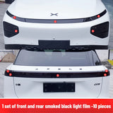 For Xpeng G9 2024 Xiaopeng G9 Blackening Lamp Film Car Front And Rear Light Color Changing Film TPU Protective Film LED Ambie