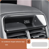 Metal Door Audio Protective Sticker for Volvo XC70 Car Interior Accessory LINGLUYANG 1pcs