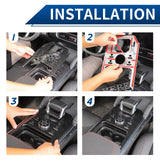 ABS Interior Trim Carbon Fiber for Chery T2 Car Interior Accessory HEBE