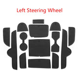Anti-Slip Gate Slot Mat for Kia K3 FORTE Cerato 2021 - 2023 GT Non-Slip Door Groove Pad Cup Holder Interior Accessories