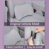 For Leapmotor B10 Car Headrest Seat Cushion Driver Lumbar Support Pillow Auto Seat Neck Back Support Pillow Car Interior Acce