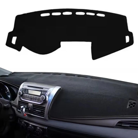 Custom Fit Anti-Glare Dashboard Mat for Toyota Vios 2014-2019 Dashboard Mat CATUSIKI