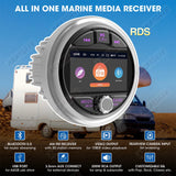 MP5 Marine Stereo Bluetooth Receiver for Universal Android Head Unit AKAMATE