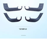 For XPeng G6 Door Anti Kick Pad Suede Scratch-resistant Protective Sticker Front Rear Door Anti Kick Interior Accessories Int