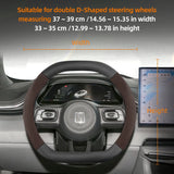 Zeekr Suede Carbon Fiber Steering Wheel Cover Trim