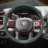 Anti-Slip Suede Steering Wheel Cover for Ram 1500