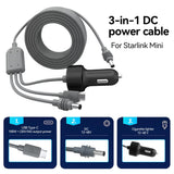 Starlink Mini Power Cable 3IN1 for All Cars Car Interior Accessory AKAMATE