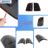 Smoky ABS Taillight Cover for Dodge RAM 1500 Car Interior Accessory HEBE
