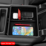 For Chevy Silverado EV GMC Sierra EV 2024 2025 Central Console Armrest Storage Box Car Interior Accessory | Armrest Box Stora