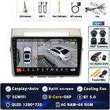 2K QLED Android 15 Head Unit for Toyota Corolla Verso 2004–2009