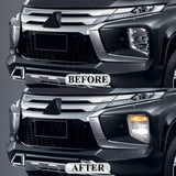 Front Bumper LED DRL Turn Signal for Pajero Sport LED Ambient Light MAGIC COLORM