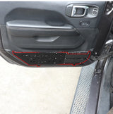 Netted Front Door Storage Box for Jeep Wrangler JL
