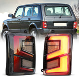 LED Tail light for Lada 4X4 Niva 1995+ Car Brake Rear Light Reversing Turn Signal 12v DRL Running Light Led Lamp Car Accessor