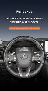 Carbon Fiber Wheel Cover for Lexus RX & NX Car Interior Accessory Hocasen