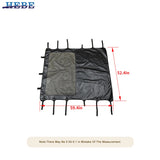 Leather Soft Top Sunshade Cover for Jeep Wrangler JK 2-Door Car Interior Accessory HEBE