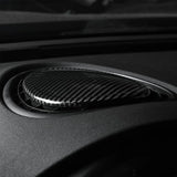 Carbon Fiber Dashboard AC Vent Trim for Mini Cooper Car Interior Accessory GMUNI