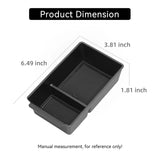 SMABEE for Nissan Kicks 2025 Car Storage Box Accessories Center Console Armrest Storage Tidying Tray Car Interior Accessory S