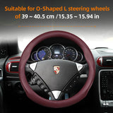 Ultra-Thin Leather Wheel Cover for Porsche Cayenne 911