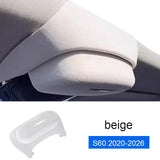 Roof Sunglasses Glasses Holder for Volvo XC60 S90 Car Interior Accessory LINGLUYANG s60 beige