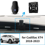 Smart Wireless Charging Phone Holder for Cadillac XT4 2018–2023 Car Phone Holder CATUSIKI