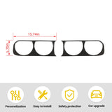 Headlight Cover Trim for Dodge Challenger 2009-2014 Car Interior Accessory HEBE