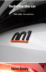 For ZEEKR 001/X/007/7X Zeekr001 Car Badge Modification Blackened Tail Logo Sporty Modified Letters