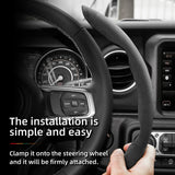 Steering Wheel Cover Anti-Slip for Jeep SUV Models Car Interior Accessory Hocasen