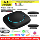 Wireless CarPlay AI Box Android 13 for BMW ID6-ID9