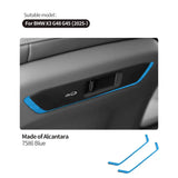 Front Seat Rear Panel Decoration Cover Trim Stickers for BMW X3 G485 G48