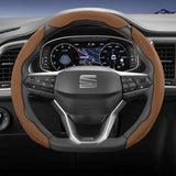 Seat Suede Snap-On Steering Wheel Cover Ibiza Leon