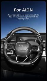 Carbon Fiber Quick Release Wheel Cover for Aion Y Plus Car Interior Accessory Hocasen