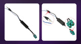 Dual Radio Wire Adapter Cable for Volkswagen Head Units
