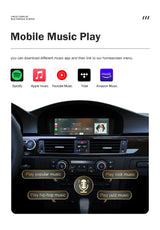 8.8-Inch Wireless CarPlay Screen for BMW 3 Series E90 E91 2005