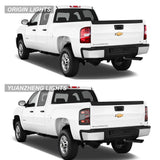 Silverado Sierra LED III Tail Lights Red Turn 07-13 LED Ambient Light Vland