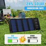 28/21/14W Foldable Solar Panel Portable Solar Panels Charger USB 6V DC Full time Power Solar Panel Mobile Power Supply Solar