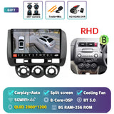 2K QLED Android Head Unit for Honda Jazz Fit 2001–2009