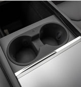 For Tesla Model 3 Highlander Juniper Silicone Cup Holder Insert Mat Center Console Anti Slip Water Cup Pad Car Interior Acces