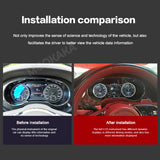 Digital LCD Instrument Cluster for Bentley Bentayga 2005–2019 Android Head Unit Aotsr