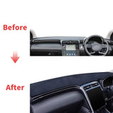 Custom Fit Dashboard Cover Pad for Hyundai Tucson NX4 Dashboard Mat CATUSIKI