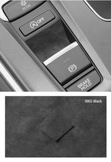 For Honda Accord 10th Gen Facelift & INSPIRE 2021+ Made of Alcantara Handbrake Button Trim Sticker Car Interior Tuning Accessory