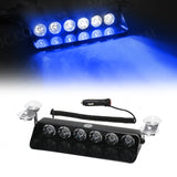 6 LED Emergency Strobe Light for Car Windshield LED Ambient Light MAGIC COLORM