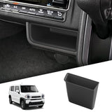 Suzuki Hustler 2021-2025 Center Console Storage Box Car Central Cover Tray TPE Organizer Accessories Tidying Black Car Interi