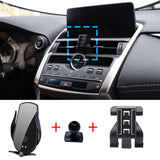 Smart Wireless Charging Phone Holder for Lexus NX 2014–2021