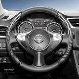 Carbon Fiber Steering Wheel Cover for Nissan Models