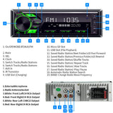 Universal 1Din Bluetooth Car Radio MP3 Player USB