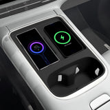 New Xpeng G6 2026 Cup Holder With Anti Dirt Pad Phone Charging Silicone Anti-slip Shock-Absorbing Tray Accessiories