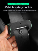 Luxury Seat Belt Buckle Guard for Tesla Model 3 Y Car Interior Accessory LINGLUYANG