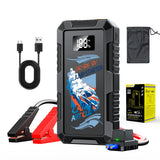 6000A 12V Portable Car Jump Starter, CAC-506 Emergency Auto Battery Booster with Anti-Reverse Clamps Jump Starter MINUS TWO
