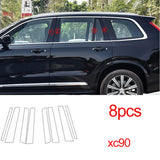 Window Side Post TPU Protective Film for Volvo Car Interior Accessory LINGLUYANG XC90 2015-2023